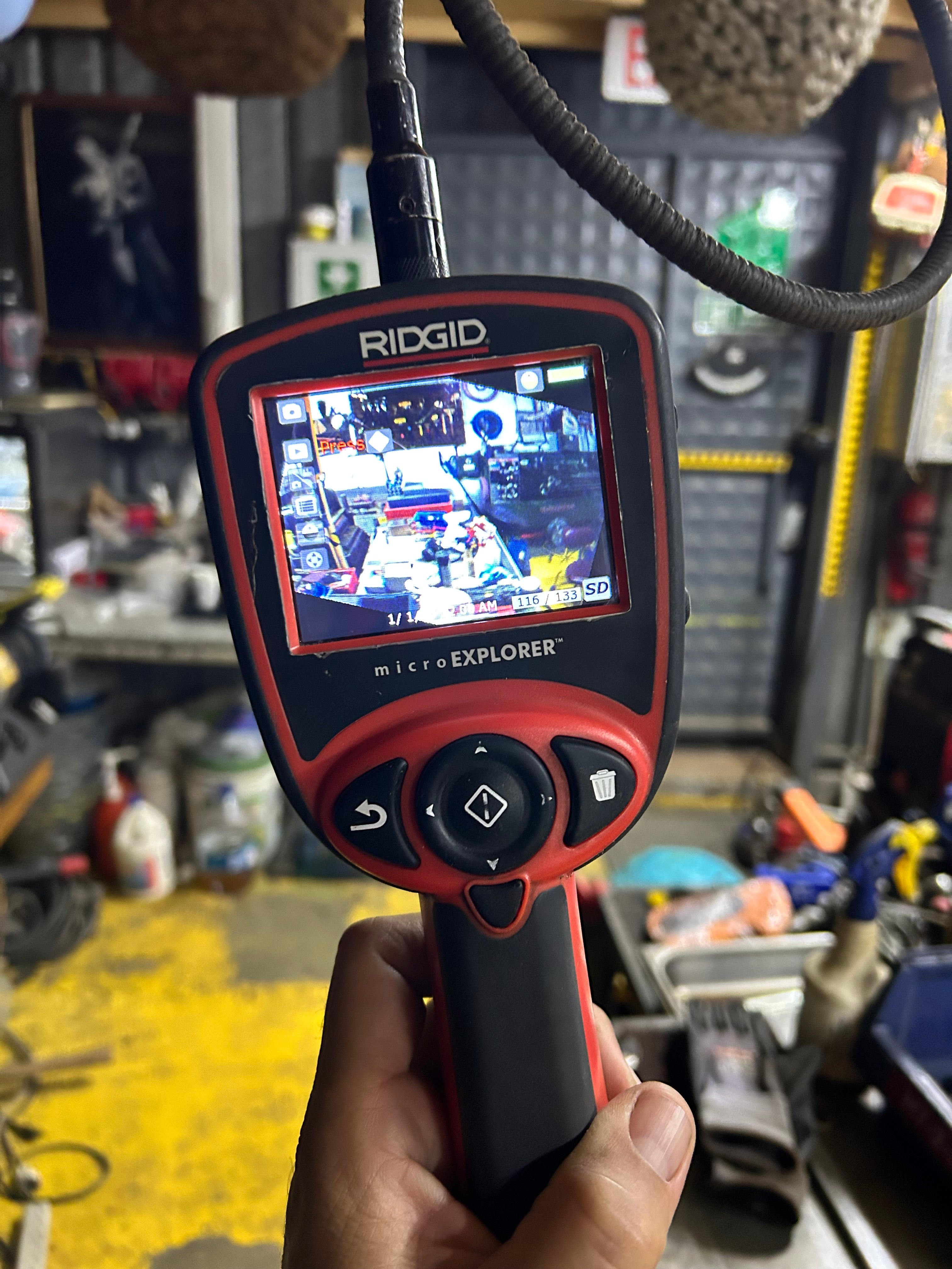 ridgid micro explorer kamera