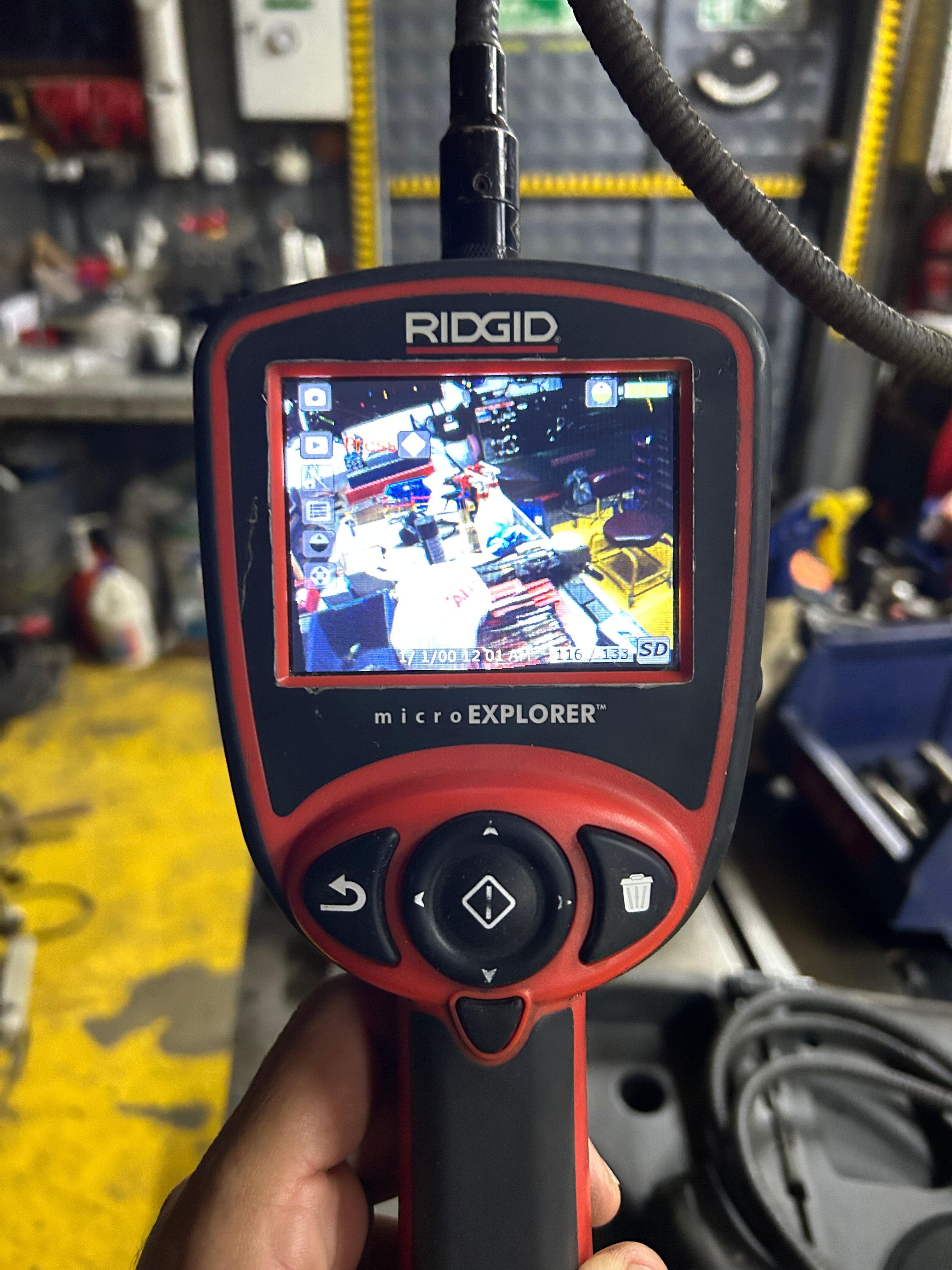ridgid micro explorer kamera