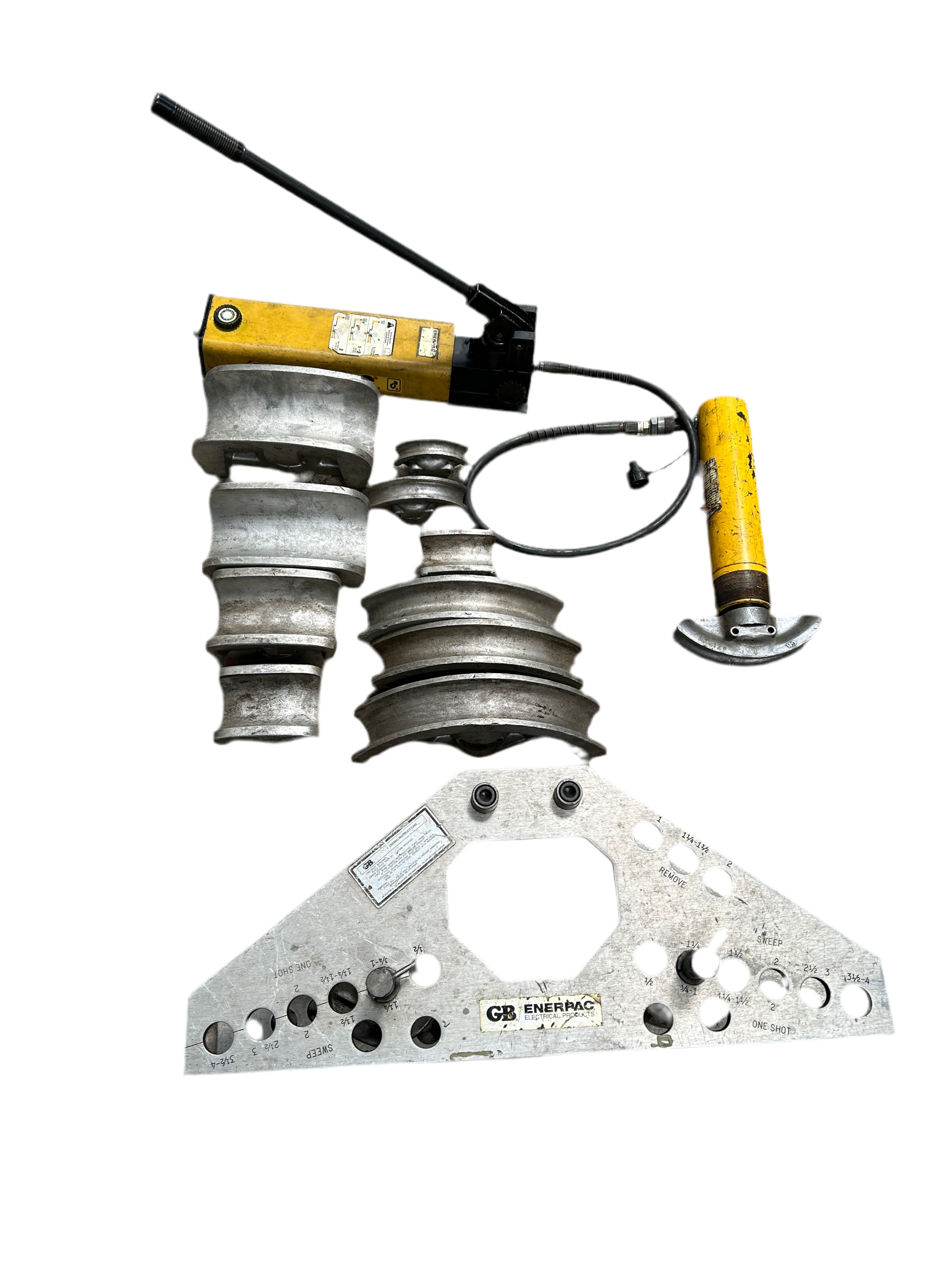 enerpac hidrolik boru bükme