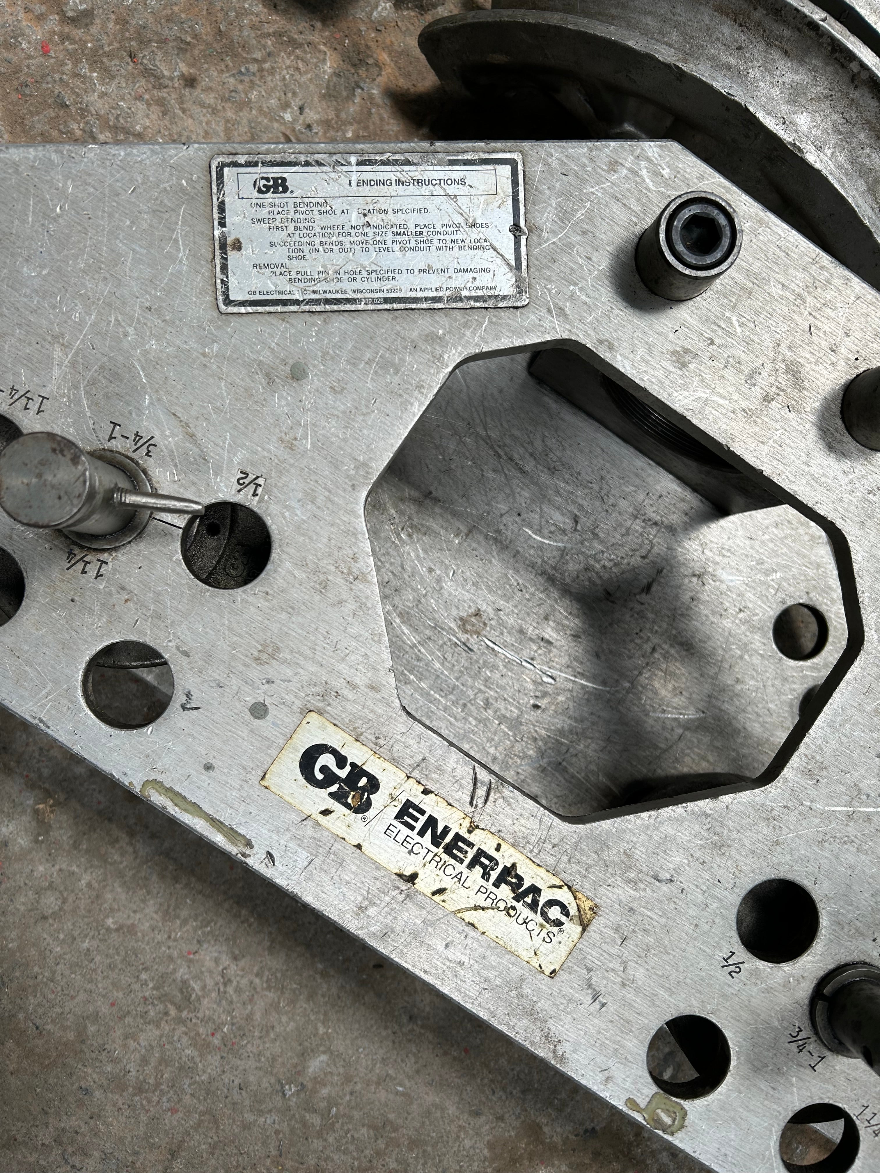 enerpac hidrolik boru bükme