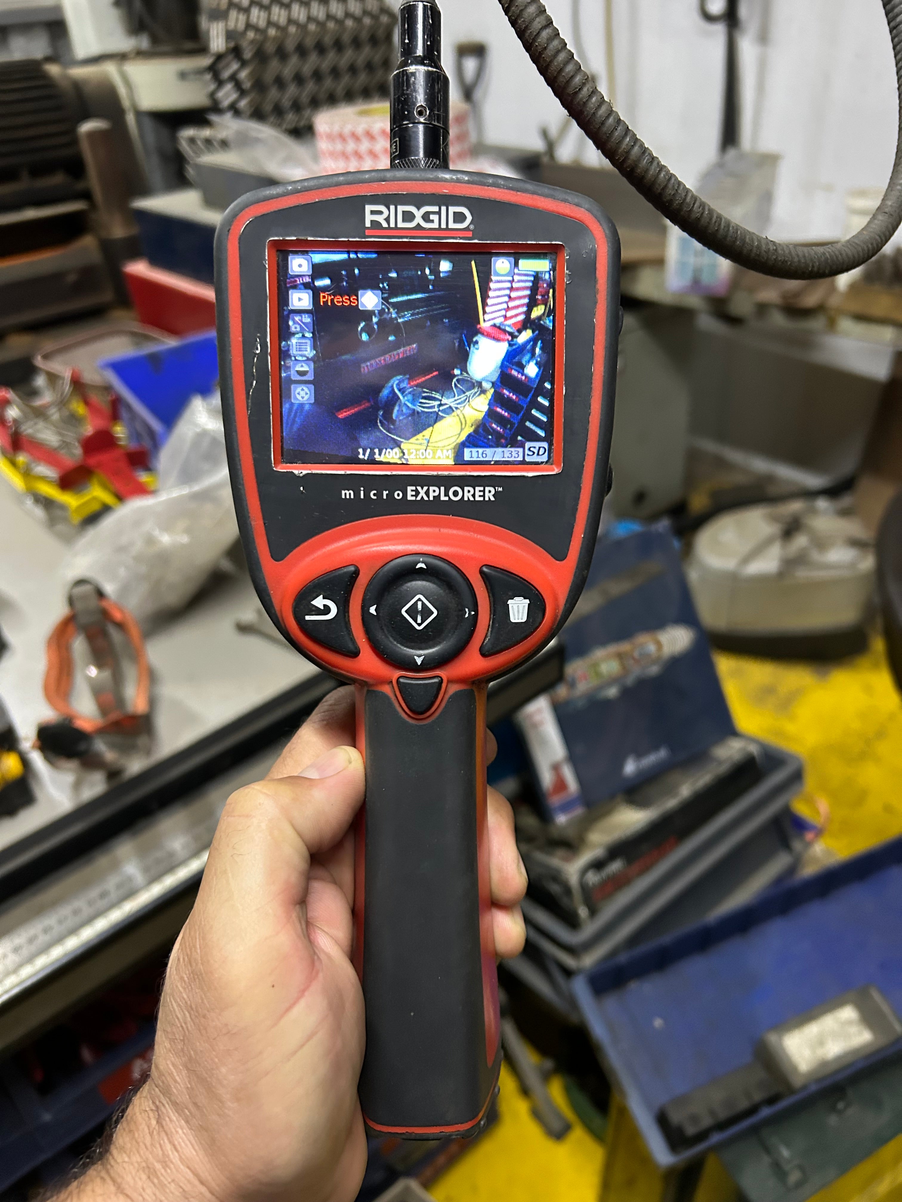 ridgid micro explorer kamera