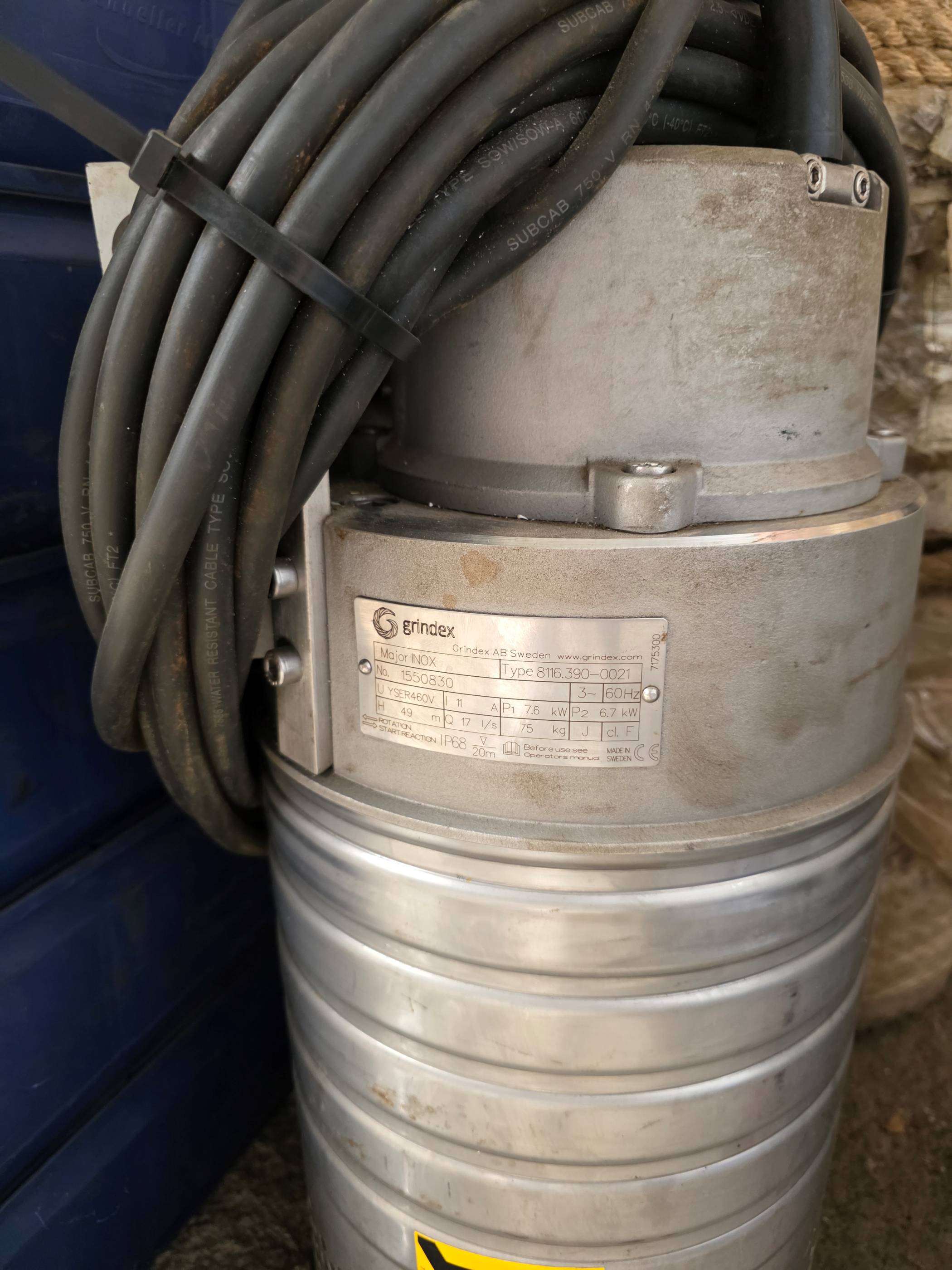 Grindex Type 816.390-0021 Dalgıç Pompa