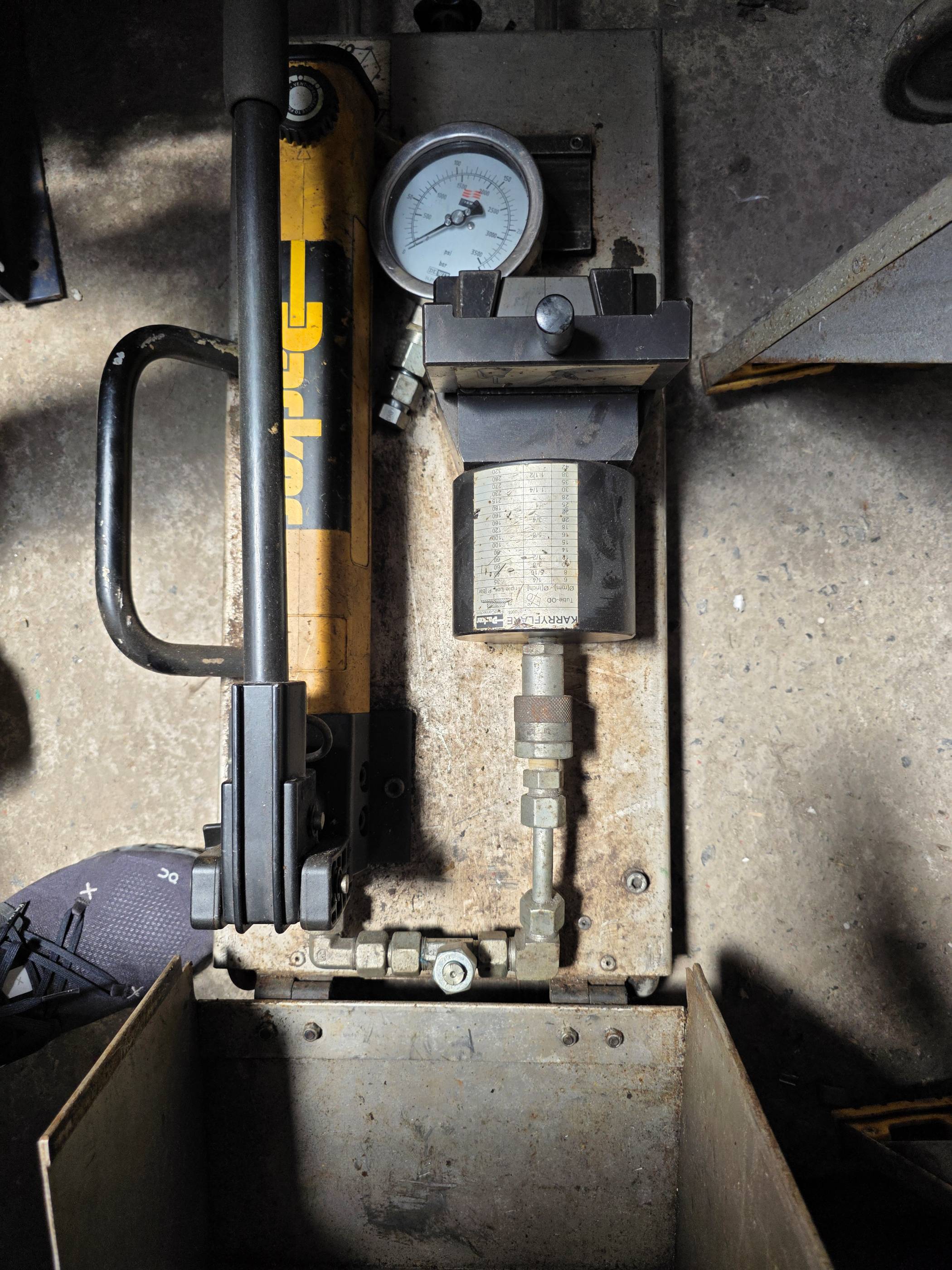 Parker KarryFlare Taşınabilir Boru Ağız Açma (Flanşlama) Makinesi 37°